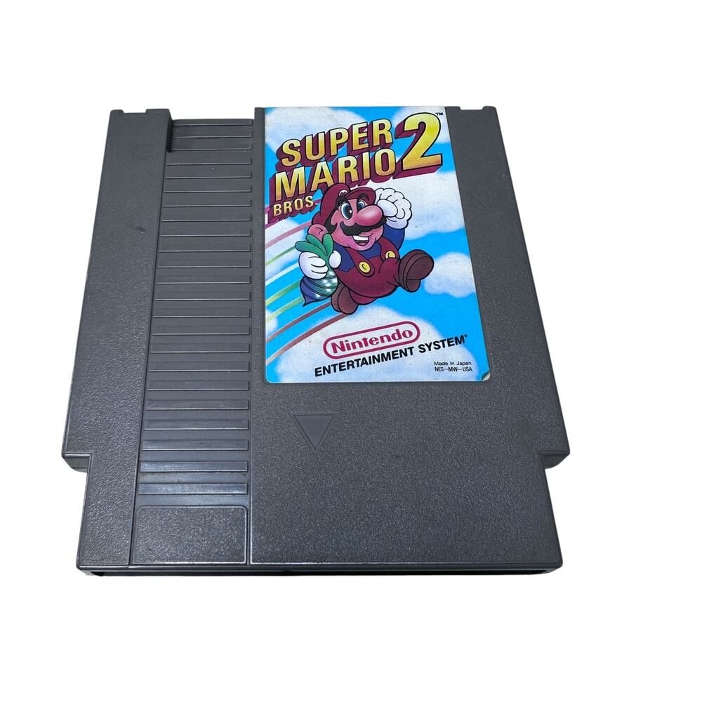 Nintendo Super Mario Bros. 2 NES Game Cartridge 1985